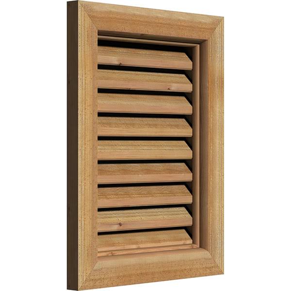 Unfinished Vertical Gable Vent G834