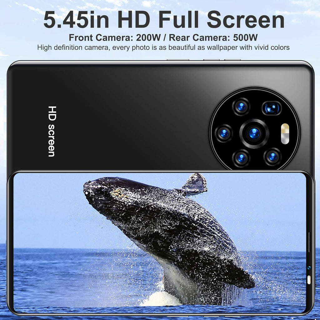 Unlocked Smartphone with Dual SIM Card 128GB Expandable Storage F81786