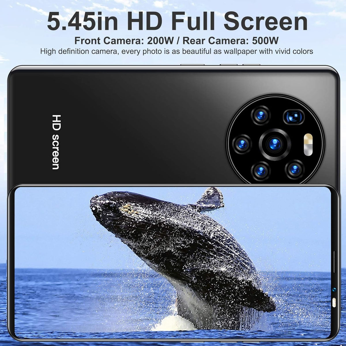 Unlocked Smartphone with Dual SIM Card 128GB Expandable Storage F81786