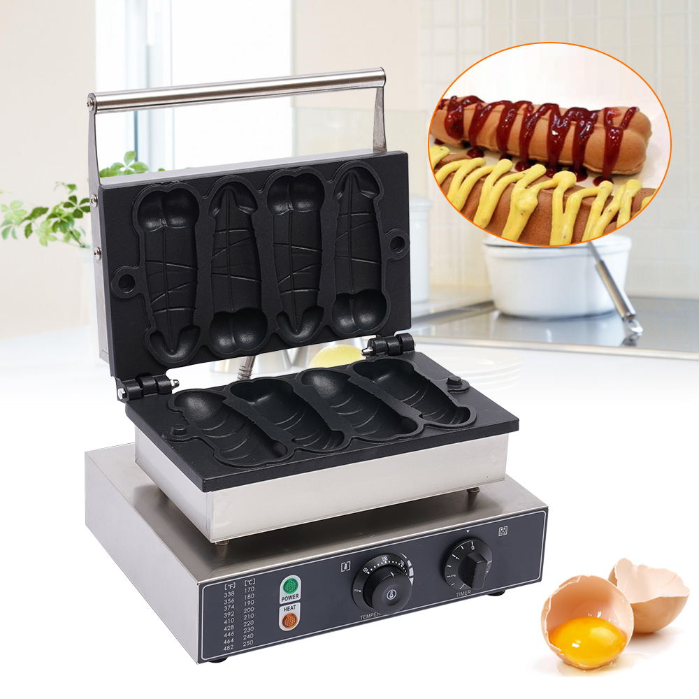 Non-Stick Electric Waffle Maker 1.6kW U8423