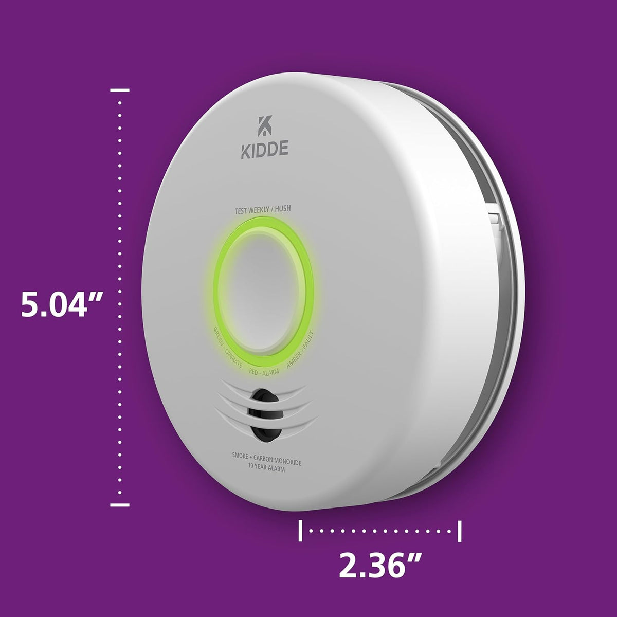 2 Pack Smart Smoke & Carbon Monoxide Detector X138880