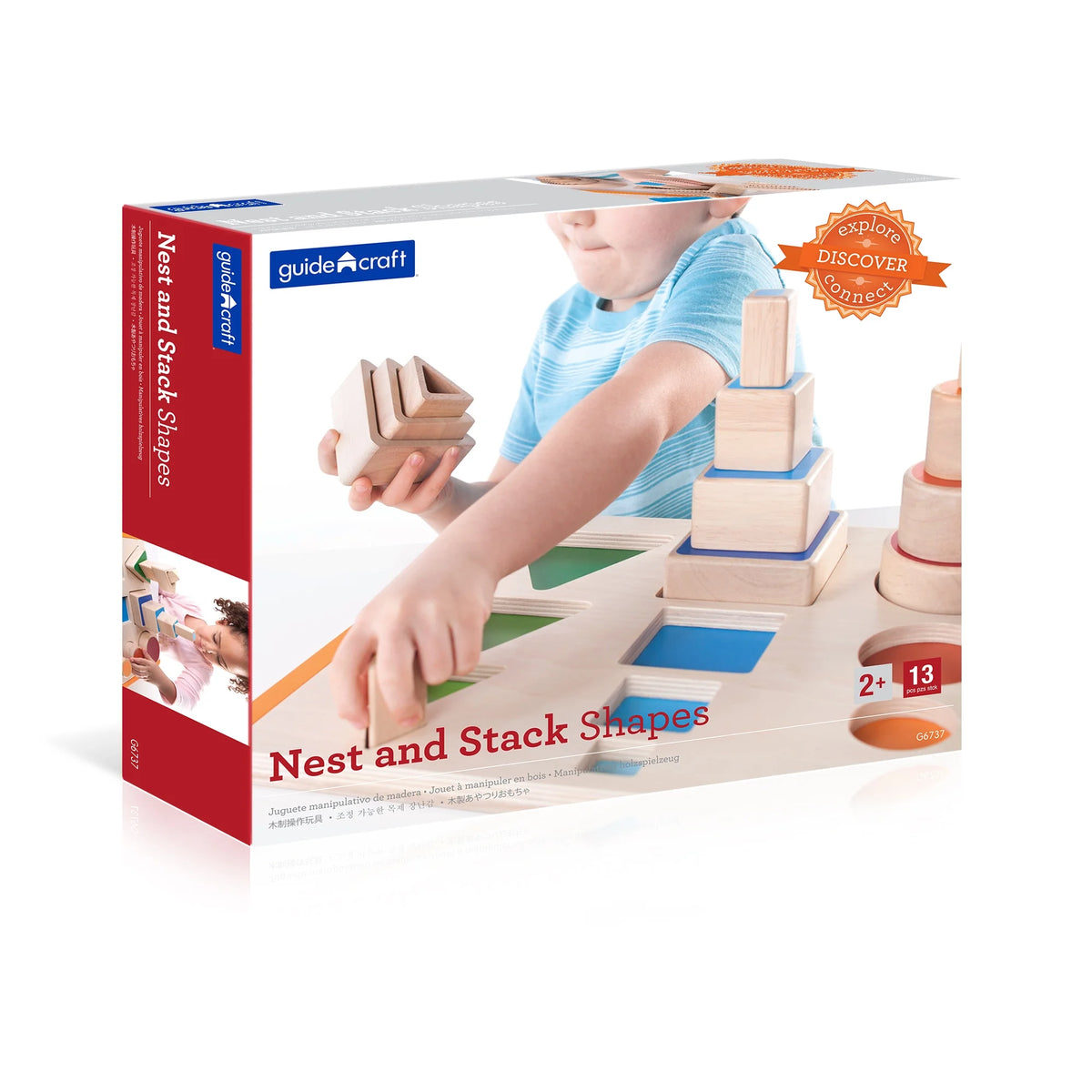 Nest and Stack Shapes Educational Toys T629