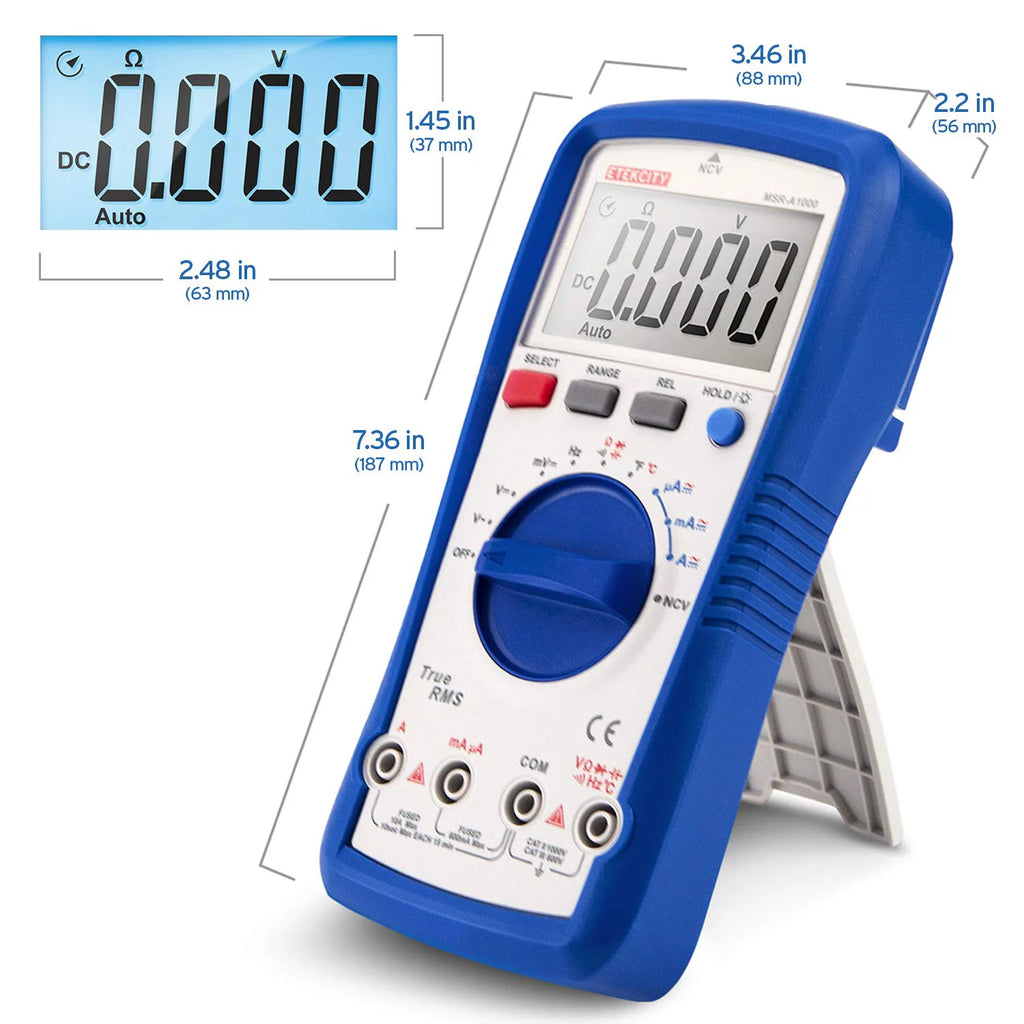 6000 Counts Digital Multimeter U6682