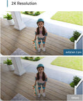 Wireless Add-on Camera, 2K Resolution, 365-Day Battery Life G589