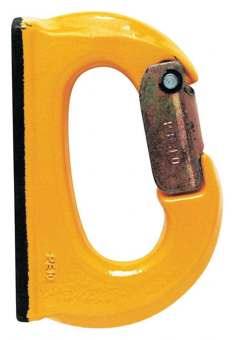 Bucket Hook, Yellow, 8-1/2x22 L, Steel M525