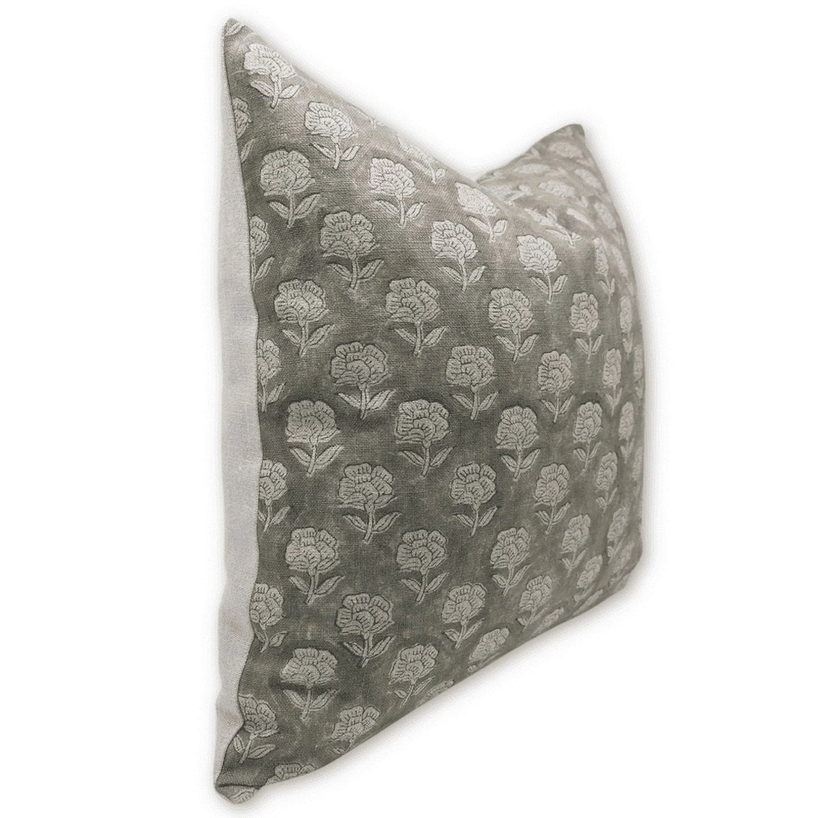 22x22 Inch Thick Linen Decorative Throw Pillow Cover F8531