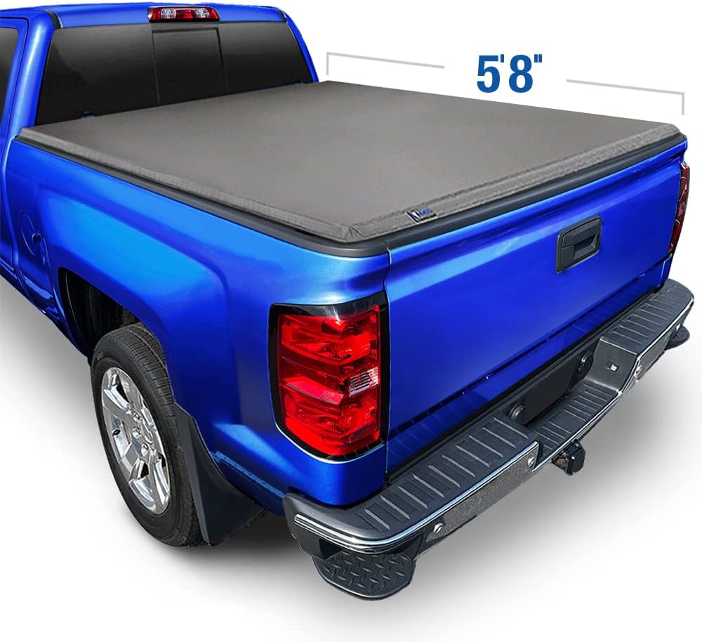 Soft Roll Up Truck Bed Tonneau Cover for 6'6" Bed Z954