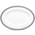 White 14-inch Oval Platter T335242