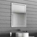 Frameless Rectangular Wall Mounted Double-Layer Mirror N162245
