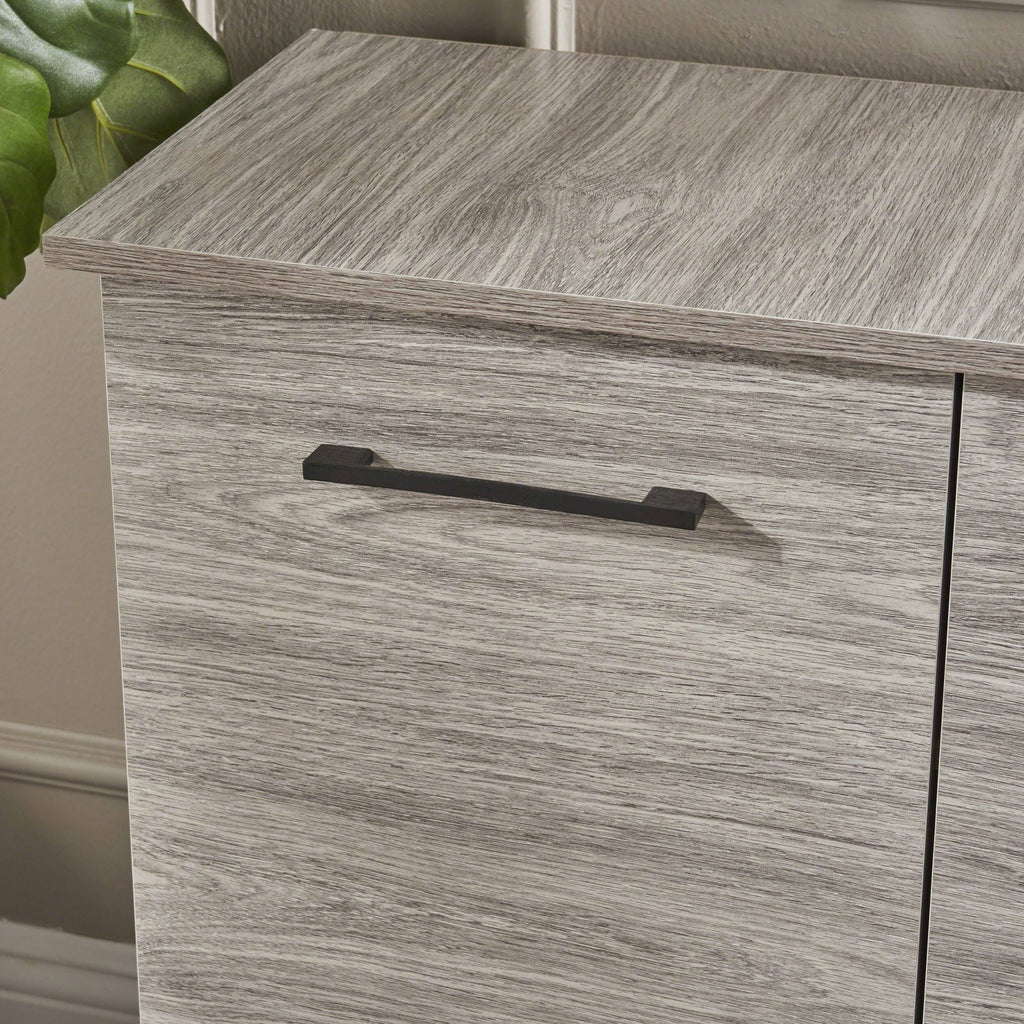 Grey Wood Cabinet J161
