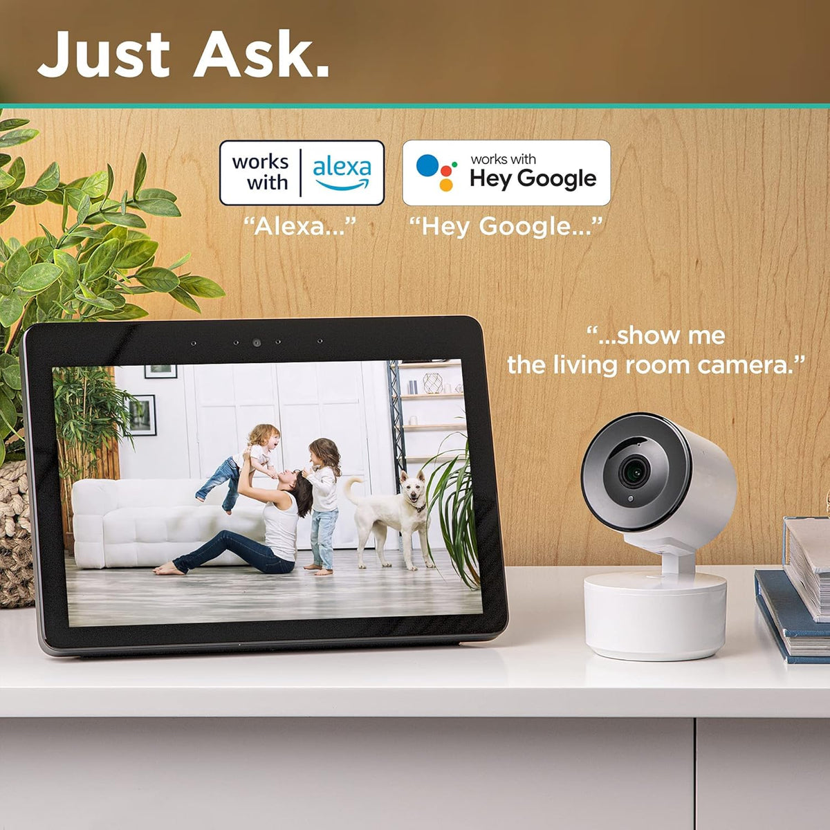 1080p HD 2 Pack Indoor WiFi Security Camera with Night Vision C568
