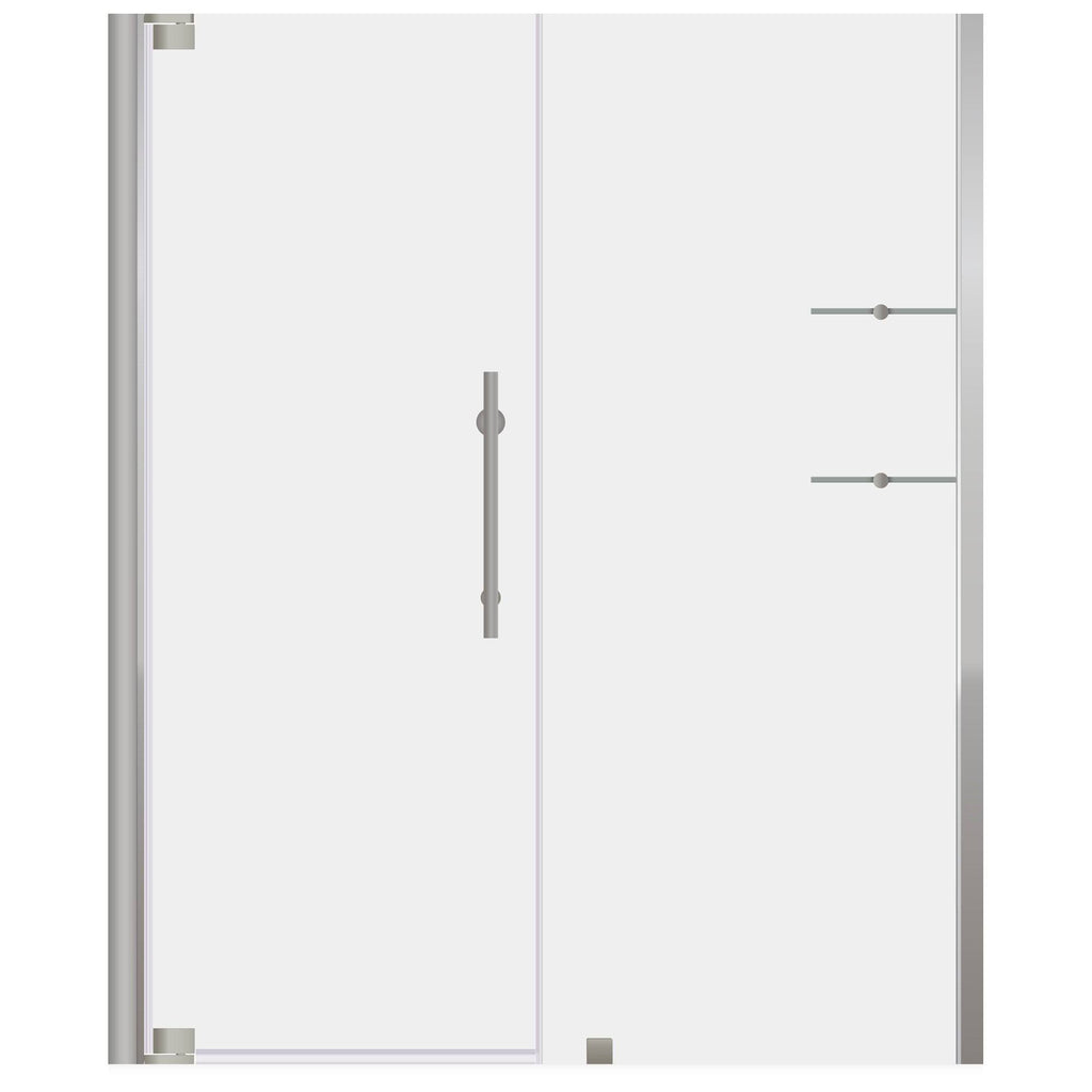 Pivot Shower Door Brushed Nickel J585