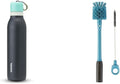 24 oz Insulated Stainless Steel Water Bottle and Bottle Brush Cleaner Set R994