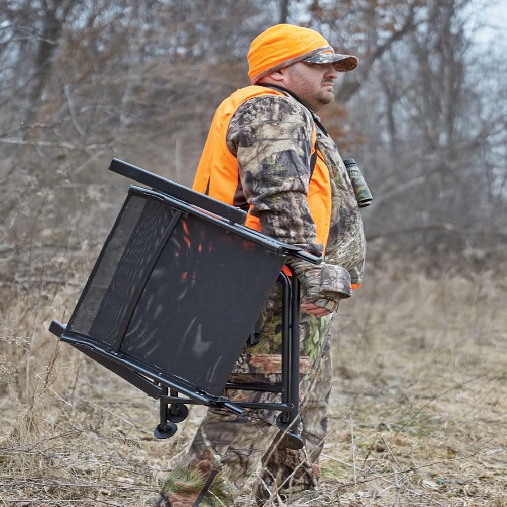 Portable Folding Hunting Blind Chair with Armrests F8608