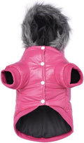 Pink Dog Winter Coat Puffer Jacket T512