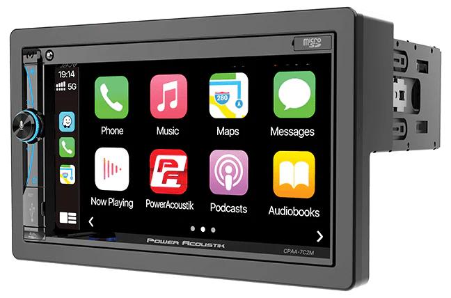 7 Mechless HD LCD Capacitive Touchscreen Bluetooth Car Stereo with 2 6.5 Speakers U314