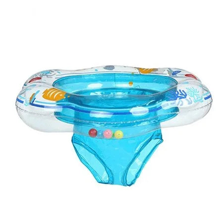Inflatable Pool Float Ring for Infant Toddler PVC Seat J9772