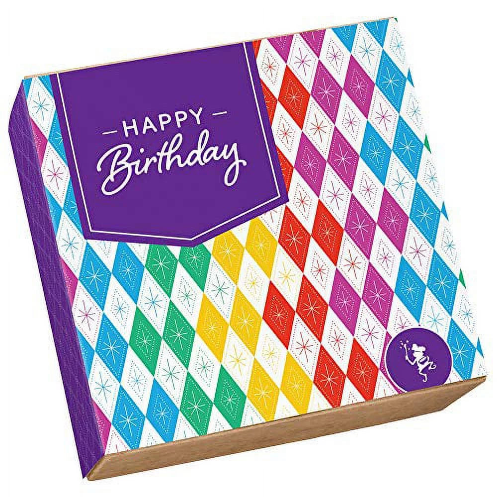24 Individually Wrapped Gourmet Chocolate Food Gift Basket V1403