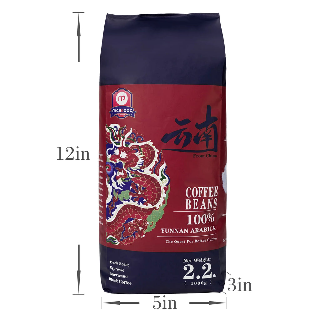 Deep Roast Whole Bean 100% Arabica Coffee 2.2 pound E870