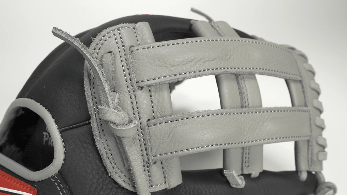 12.5 In. Black and Gray Baseball Gloves and Mitts M551