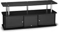 Dark Espresso TV Stand with 3 Cabinets N312