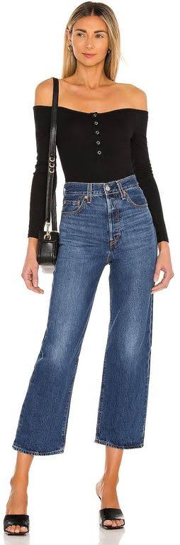 Ribcage Straight Ankle Jeans M8568