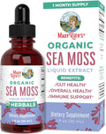 USDA Organic Sea Moss Liquid Drops Herbal Supplement 1 fl oz C210