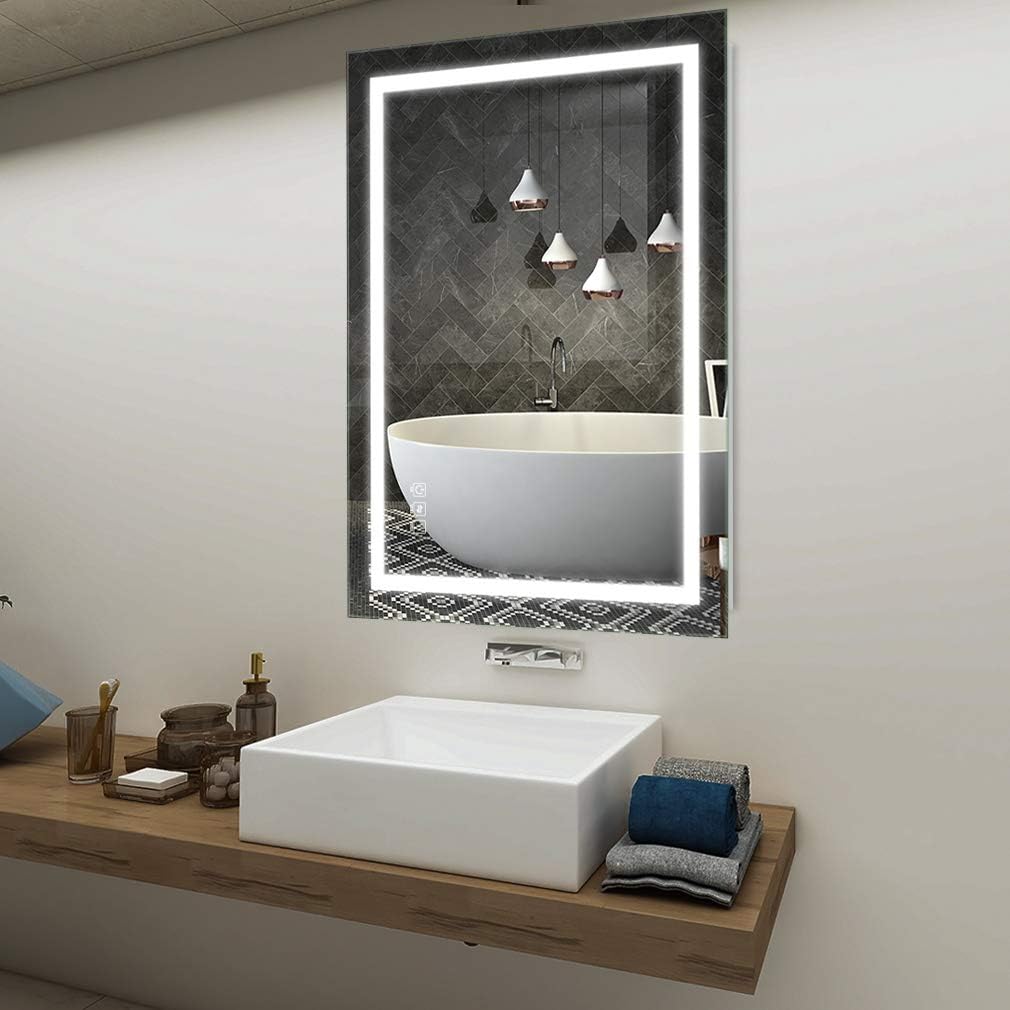 LED Lighted Bathroom Mirror I749
