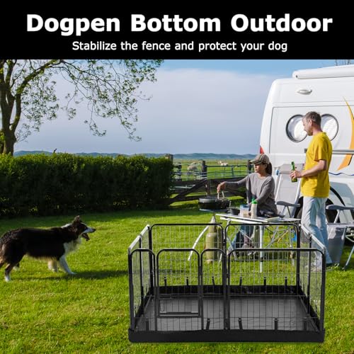 32" H 8 Panels Dog Playpen with Storage Bag E623