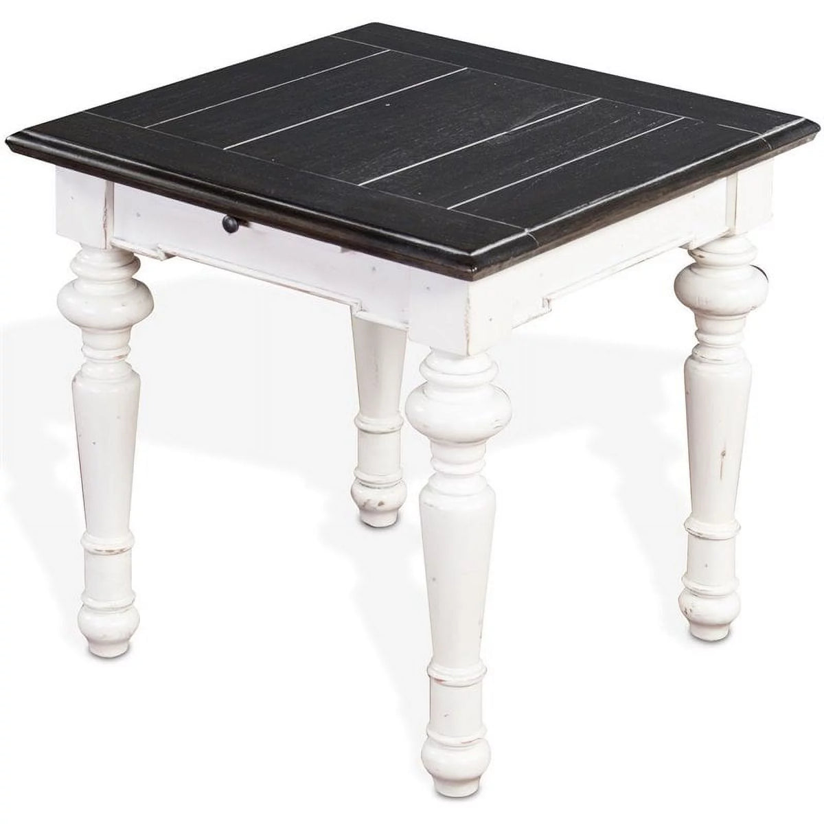 24" Farmhouse Wood End Table C748595