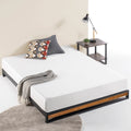 Queen Bamboo and Metal Platform Bed B17981