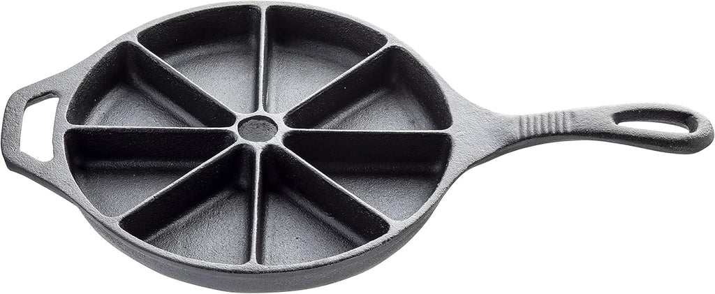 Round Cast Iron Corn Bread Skillet with Handle, 8.75" dia x 15.625" G3174