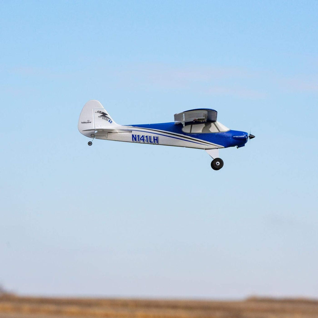 Blue & White RC Airplane BNF Basic N5987