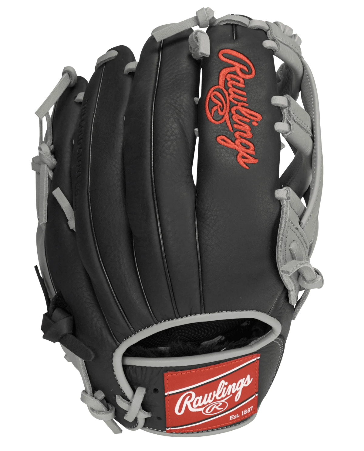 12.5 In. Black and Gray Baseball Gloves and Mitts M551