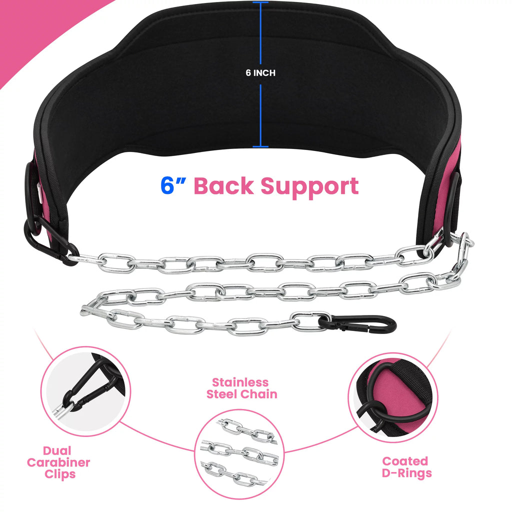 Dipping Belt with Adjustable Steel Chain V975