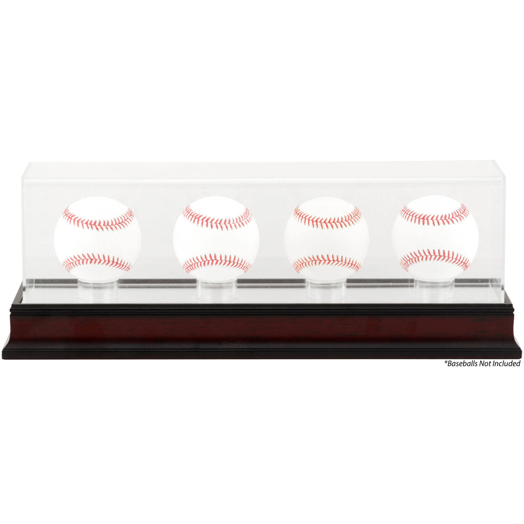 Antique Mahogany Baseball Display Case R9295