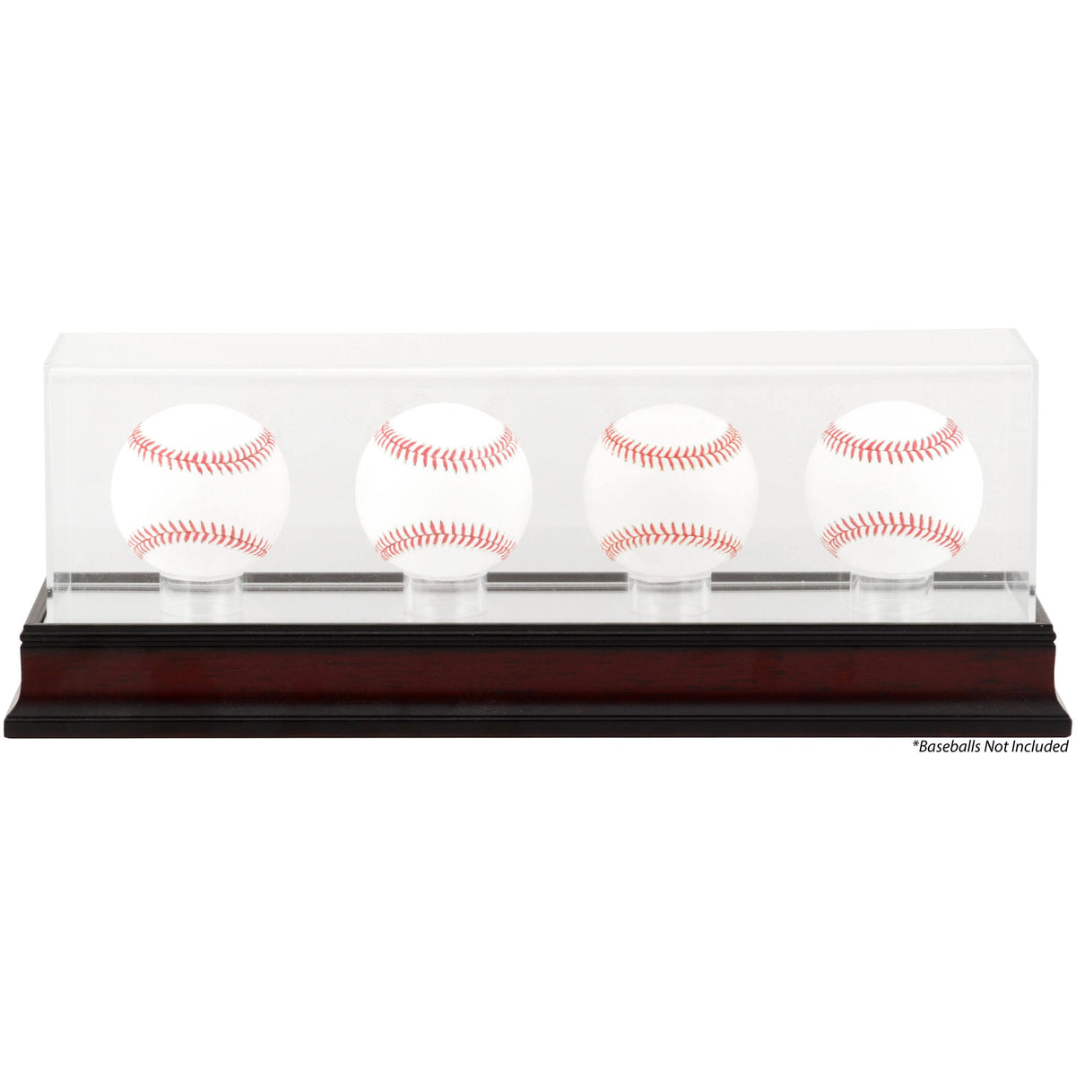 Antique Mahogany Baseball Display Case R9295