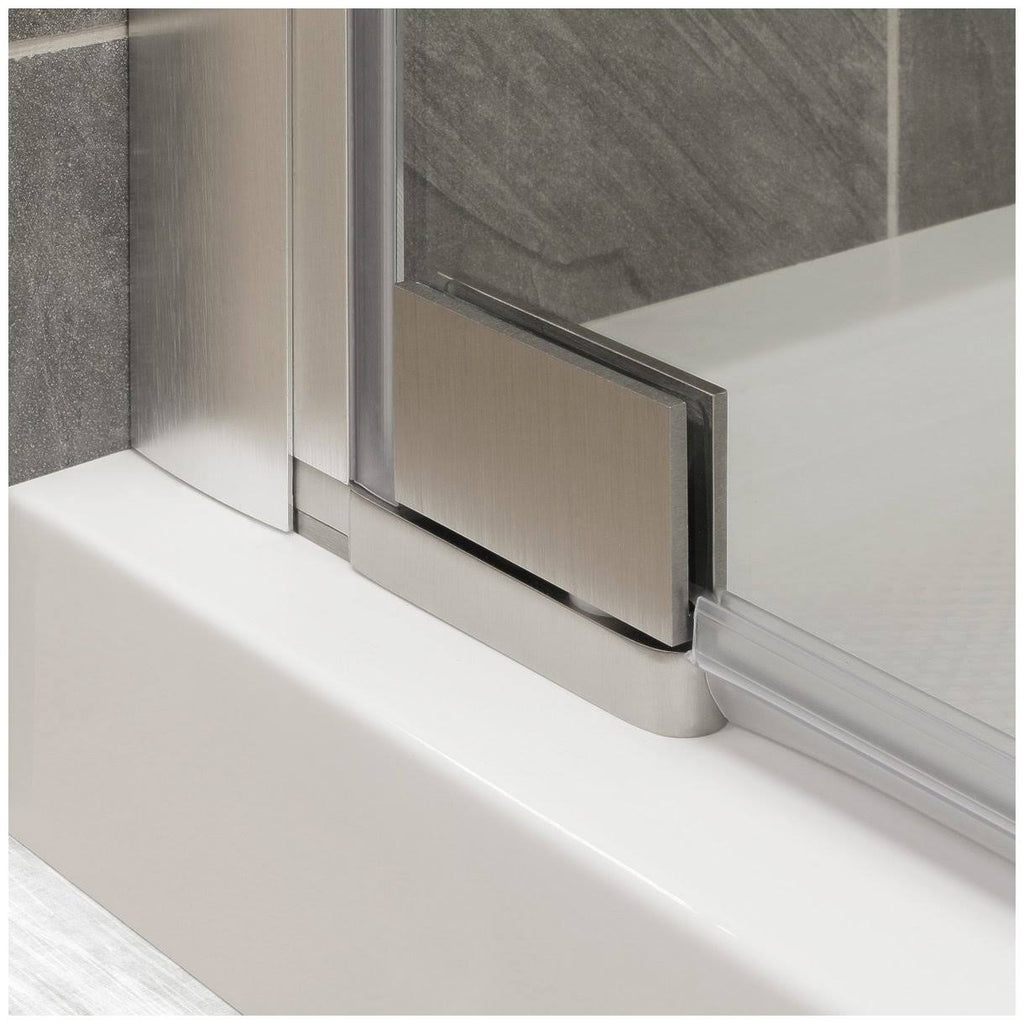 Pivot Shower Door Brushed Nickel J585