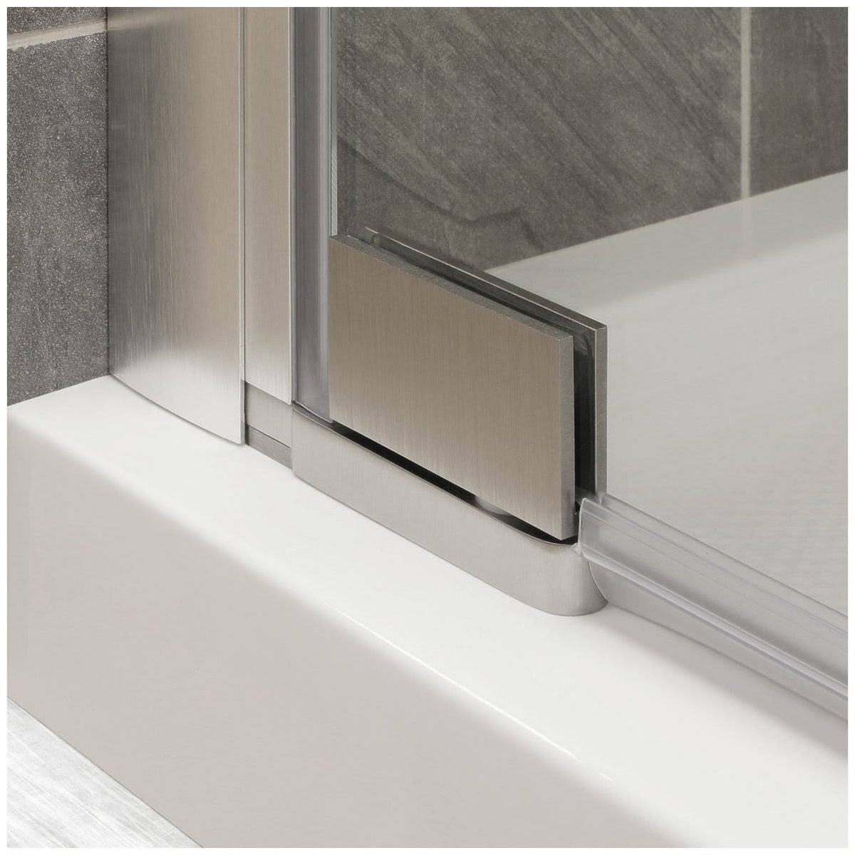 Pivot Shower Door Brushed Nickel J585