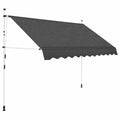 Manual Retractable Awning Anthracite F680340