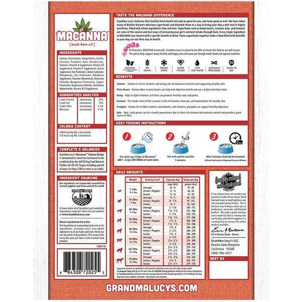 Grain Free Salmon Freeze Dried Dog Food L3733