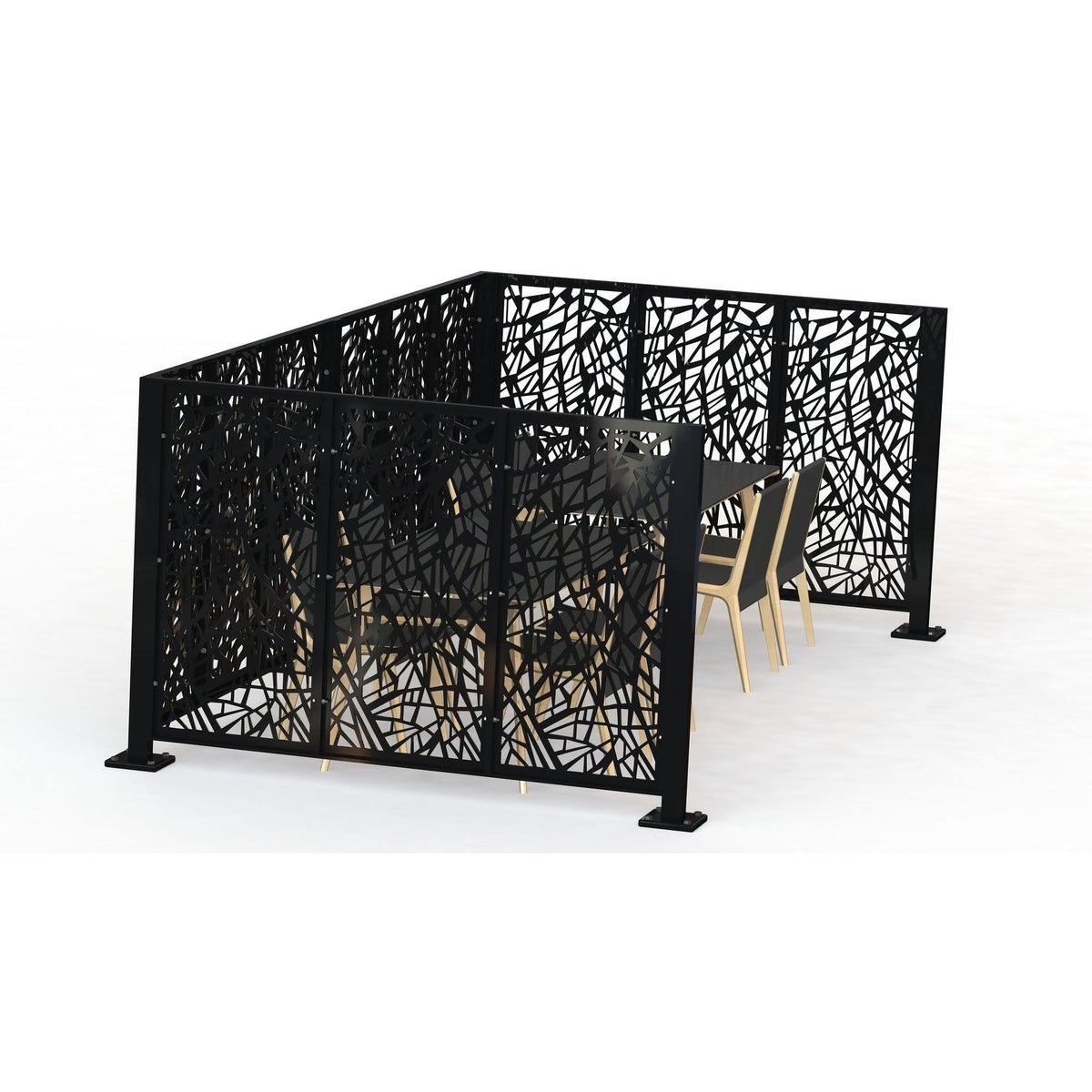 Metal Panel Room Partition O65464