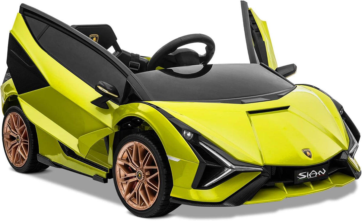 Green 12V Electric Ride On Motorized Toy Car R1468