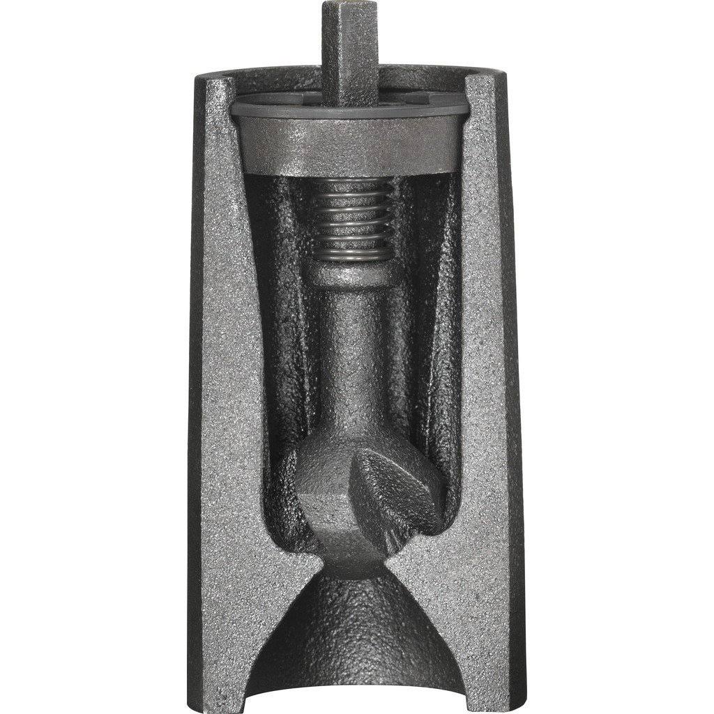 Cast Iron and Walnut Pepper Mill P717