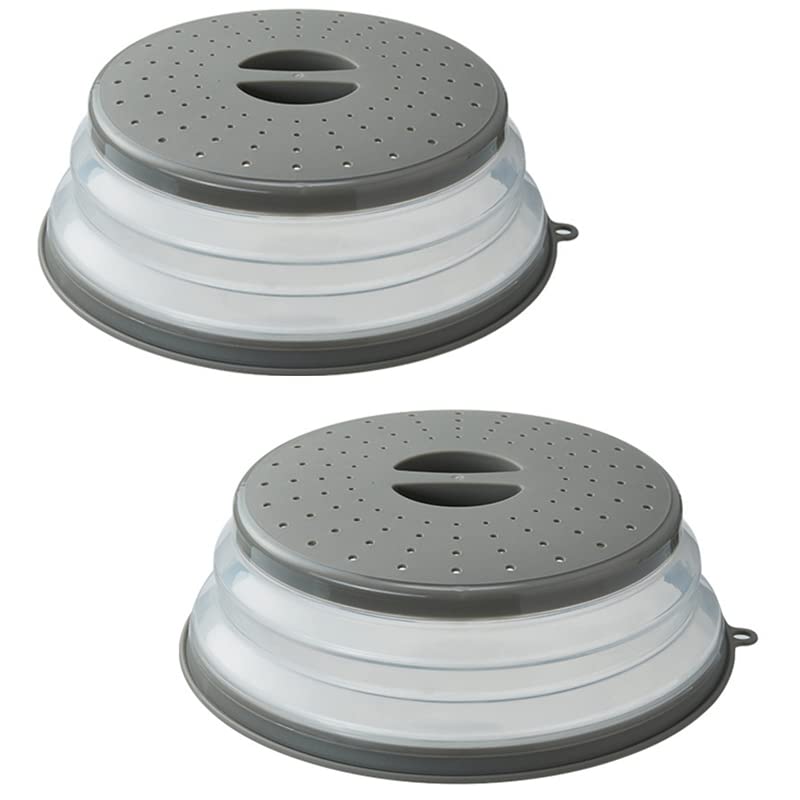 Collapsible Microwave Lid, 10.5 inches Plate Cover with Hook Hole, BPA Free A890998
