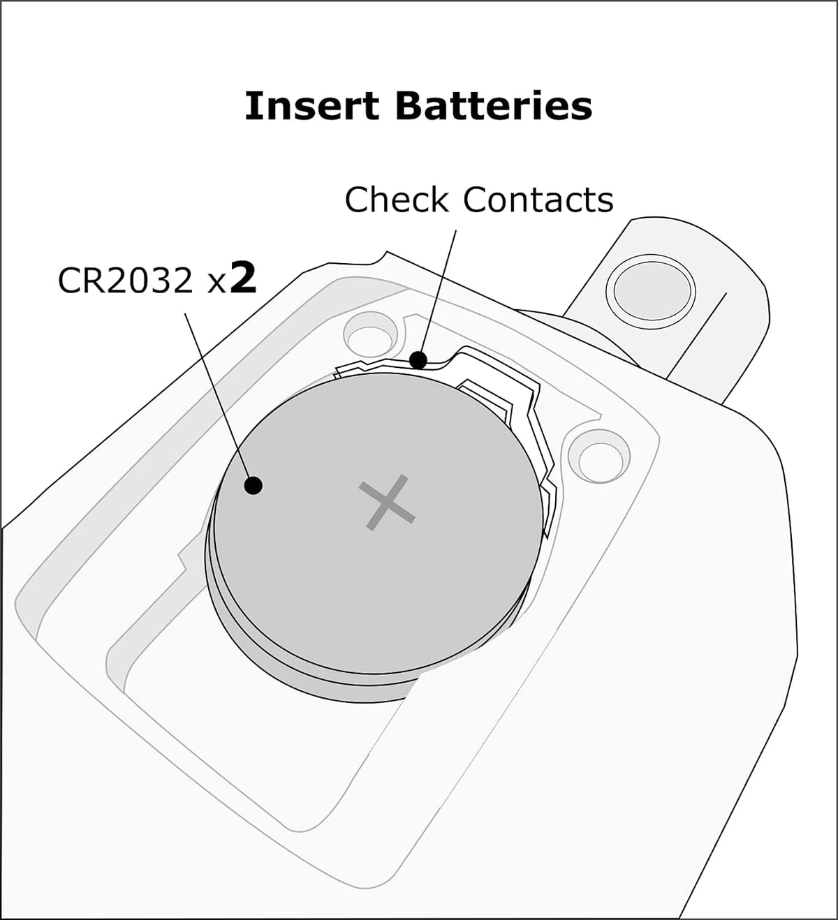 1/2" Digital Torque Adapter with Buzzer and LED Flash Notification, Pack of 2 E94830