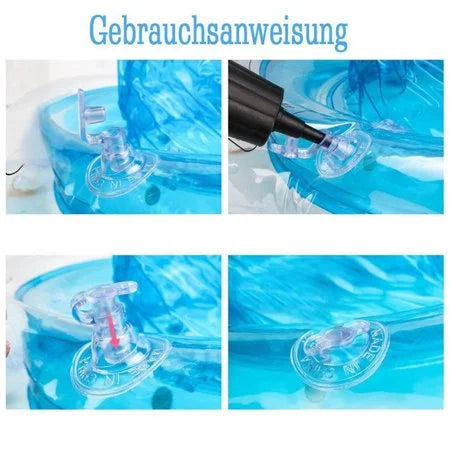 Inflatable Pool Float Ring for Infant Toddler PVC Seat J9772