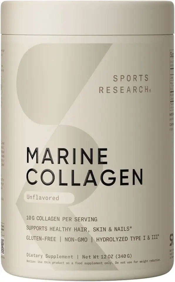 Marine Collagen Peptides Powder 34 Servings M9143