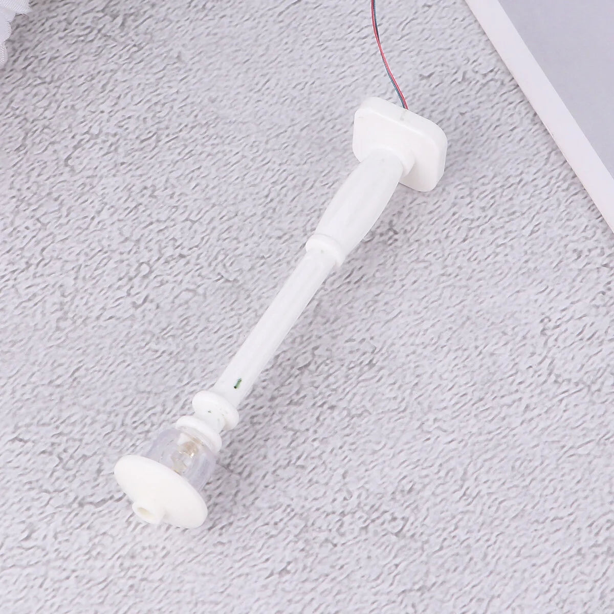 6 Pcs Mini LED White Roller Skates Toe Caps T436564