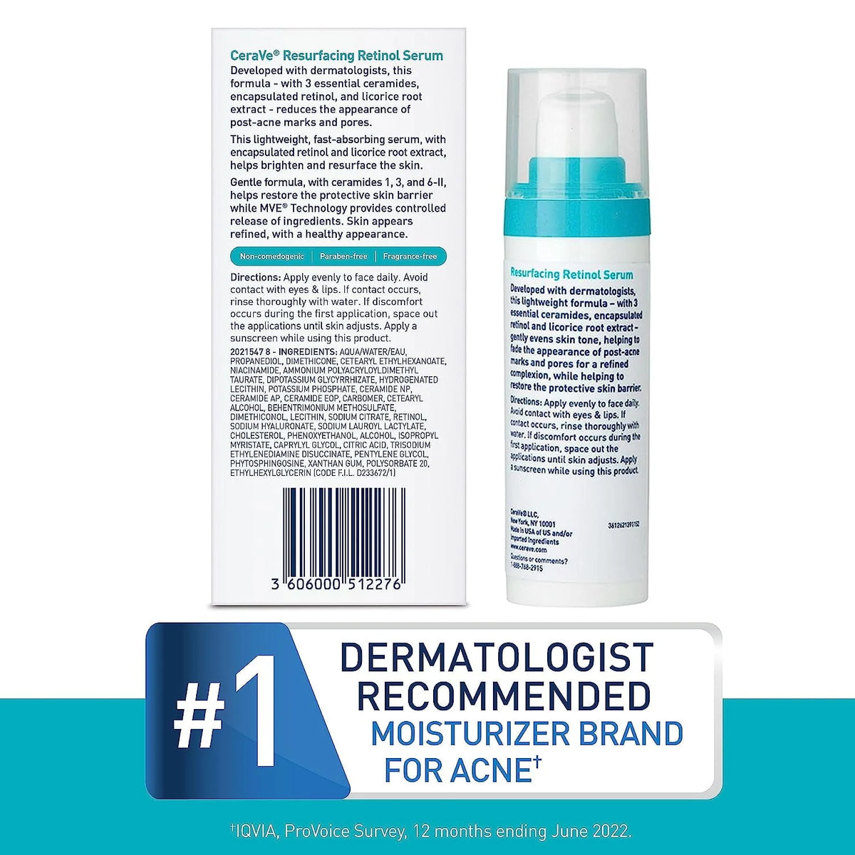 Retinol Niacinamide Face Serum 1 fl oz U277